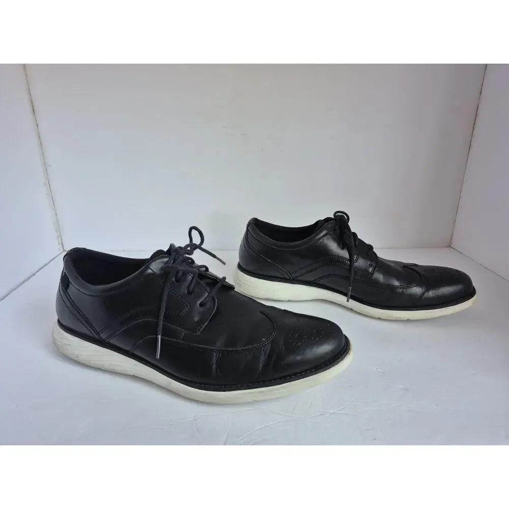 Rockport, Wingtip, Black, Size 11.5, Men shoes
